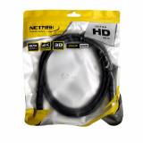 Cable HDMI 1.5m NETMAK (4K, 3D, v2.0, 60fps), foto 2