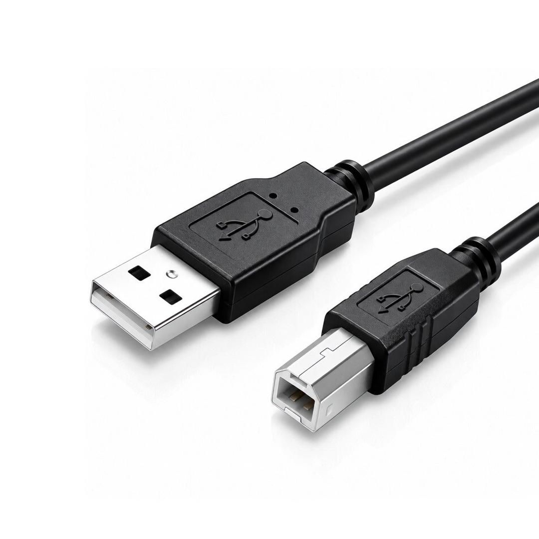 Cable USB para Impresora 3m. (USB Tipo-A a Tipo-B) IntCo